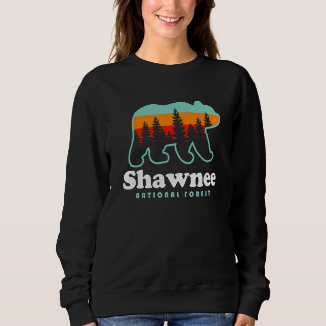 Shawnee National Forest Camping Waterfalls Illinoi T Shirt (Framsida)