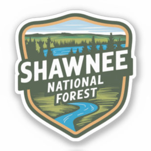 Shawnee National Forest Illinois Klistermärken