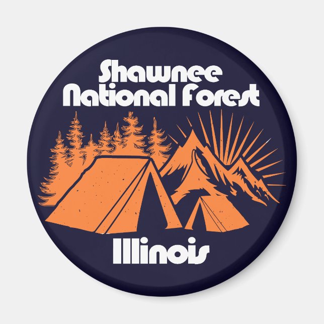 Shawnee National Forest Magnet (Framsidan)