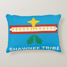 Shawnee Tribe Flagga Prydnadskudde