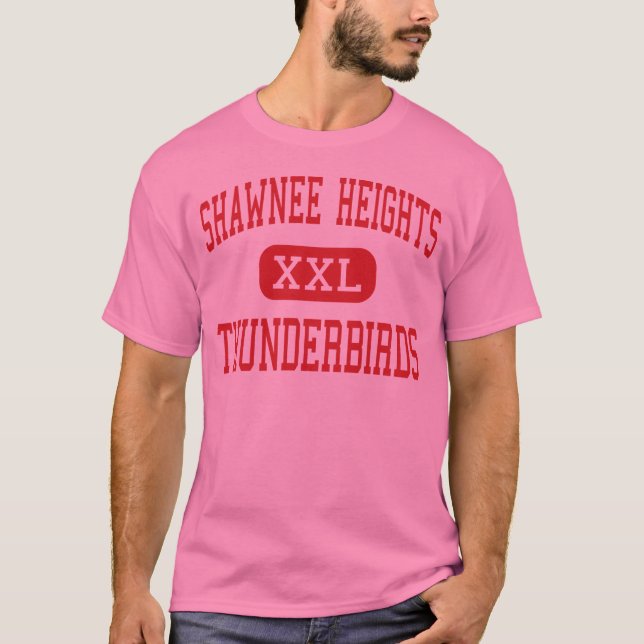 Shawneehöjder - Thunderbirds - kick - Tecumseh Tee (Framsida)
