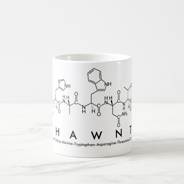 Shawnte peptide namn mugg (Center)