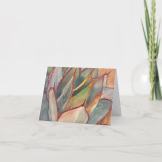 Shaw's agave notecard kort