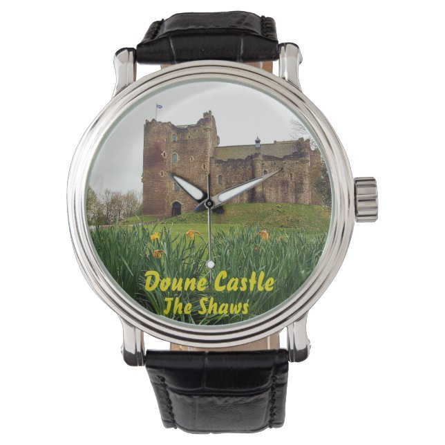 Shaws skotska Doune Castle Ancient Family Armbandsur (Framsida)