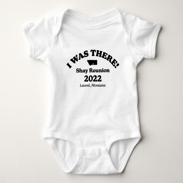 Shay Reunion 2022 Baby Jumper T Shirt (Framsida)