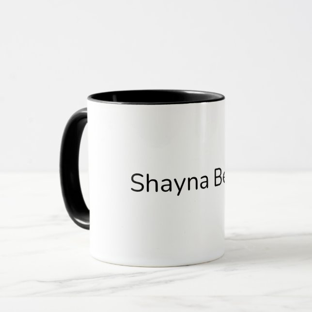 Shayna Bella Mugg (Framsida vänster)