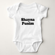 Shayna Punim Yiddisk T-Shirt