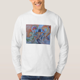 Shayne Ely konster - enorm Swirly sak T-shirt