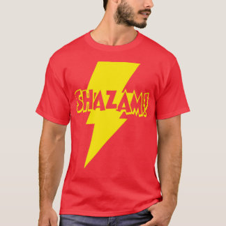 SHAZAM 1 Färg Guld T Shirt