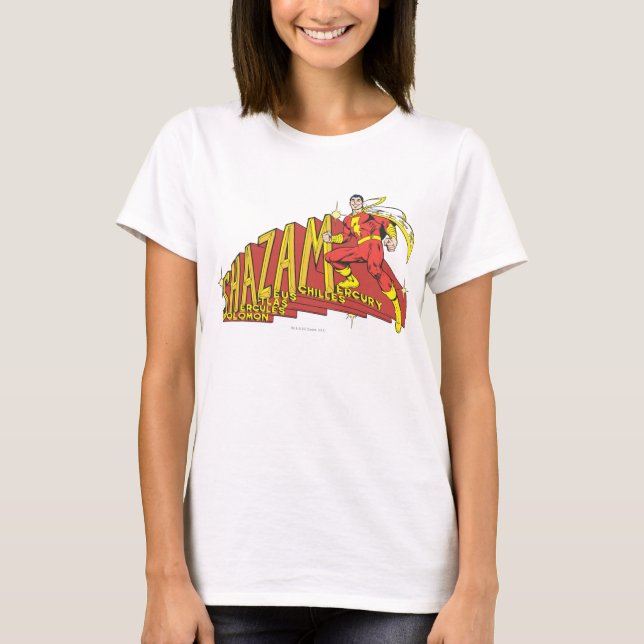 Shazam Acronym Tee (Framsida)