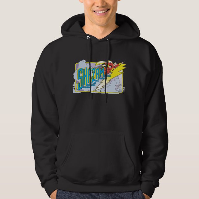 Shazam-akronym 2 hoodie (Framsida)