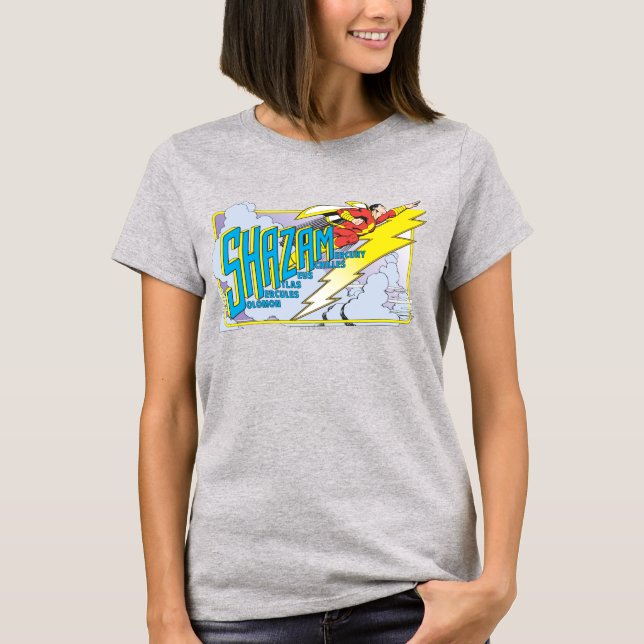 Shazam-akronym 2 t shirt (Framsida)