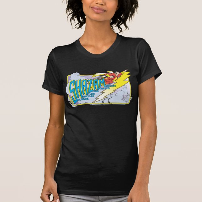 Shazam-akronym 2 tee shirt (Framsida)