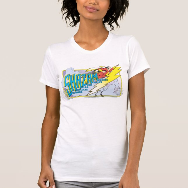 Shazam-akronym 2 tee shirt (Framsida)
