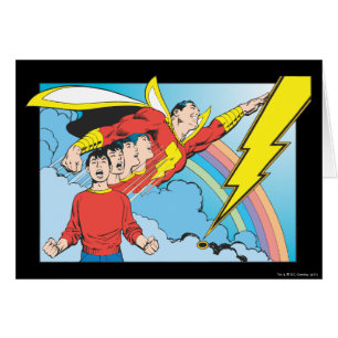SHAZAM/Billy Batson Hälsningskort