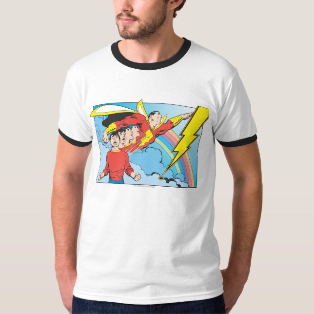SHAZAM/Billy Batson Tee Shirt (Framsida)
