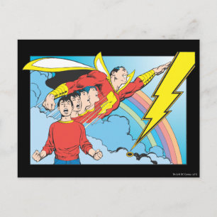 SHAZAM/Billy Batson Vykort