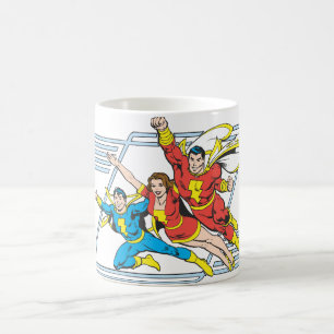 SHAZAM-familjen Kaffemugg