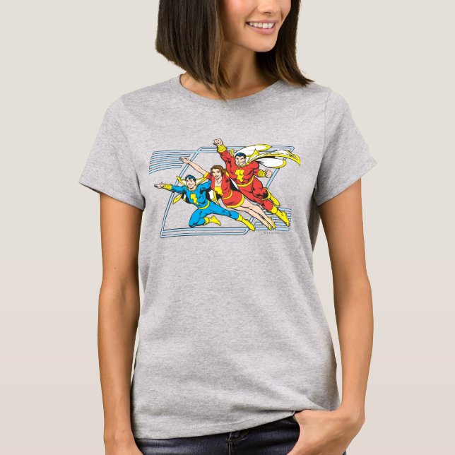SHAZAM-familjen T-shirt (Framsida)