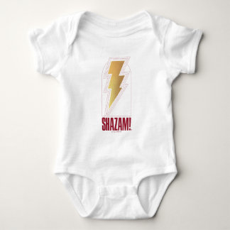 SHAZAM! Fury of the Gods | Blixt Bolt Badge T Shirt