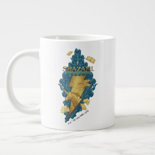 SHAZAM! Fury of the Gods Logotypen för gudstjäns Jumbo Mugg