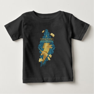 SHAZAM! Fury of the Gods Logotypen för gudstjäns T Shirt