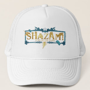 SHAZAM! Fury of the Gods Mytisk Logotyp Keps