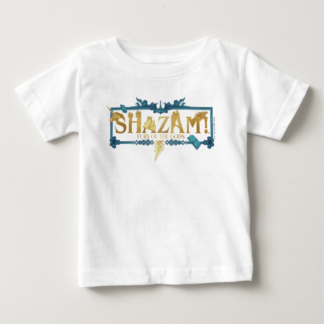 SHAZAM! Fury of the Gods | Mytisk Logotyp T Shirt (Framsida)
