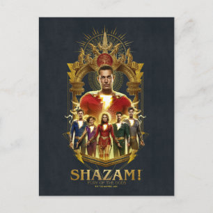 SHAZAM! Fury of the Gods Ornamenterad SHAZAMily Vykort