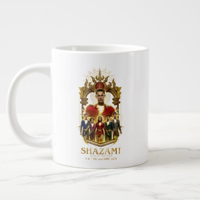 SHAZAM! Fury of the Gods | Ornate SHAZAMily Ram Jumbo Mugg (Vänster)