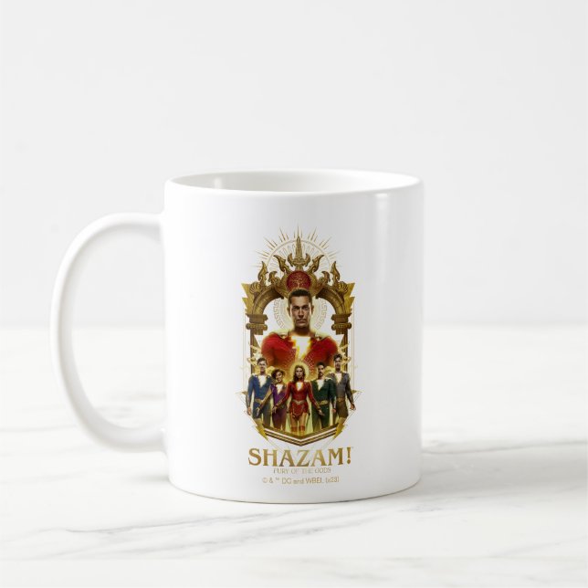 SHAZAM! Fury of the Gods | Ornate SHAZAMily Ram Kaffemugg (Vänster)