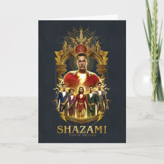 SHAZAM! Fury of the Gods | Ornate SHAZAMily Ram Kort (Framsida)