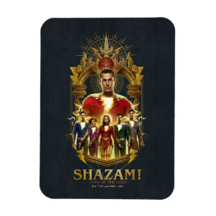 SHAZAM! Fury of the Gods Ornate SHAZAMily Ram Magnet