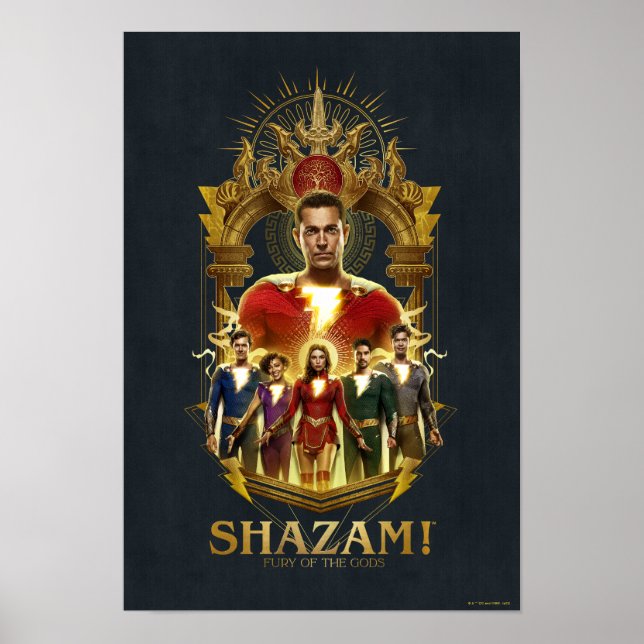 SHAZAM! Fury of the Gods | Ornate SHAZAMily Ram Poster (Framsidan)