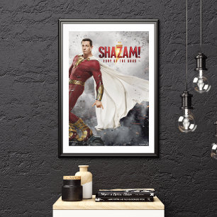 SHAZAM! Fury of the Gods Poster hänglåsning av f