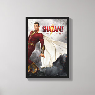 SHAZAM! Fury of the Gods Poster hänglåsning av f Canvastryck