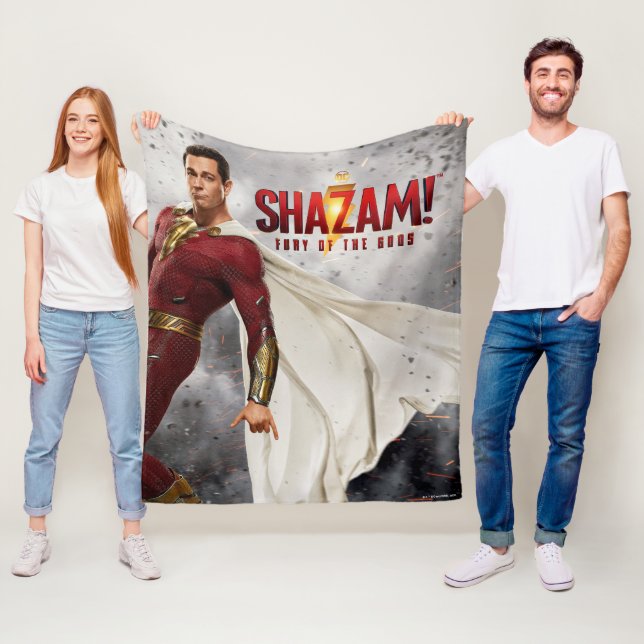 SHAZAM! Fury of the Gods | Poster hänglåsning av f Fleecefilt (På plats)