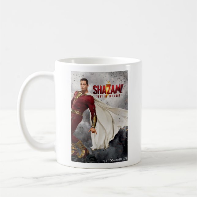 SHAZAM! Fury of the Gods | Poster hänglåsning av f Kaffemugg (Vänster)