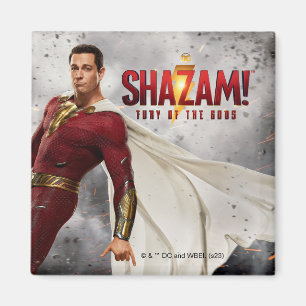 SHAZAM! Fury of the Gods   Poster hänglåsning av f Magnet