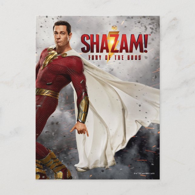 SHAZAM! Fury of the Gods | Poster hänglåsning av f Vykort (Framsida)