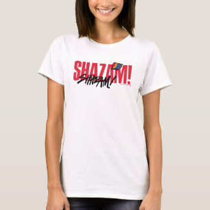 SHAZAM! Fury of the Gods Rainbow Bolts Logotyp T Shirt