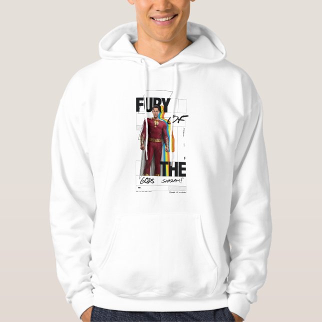 SHAZAM! Fury of the Gods | Retro Album Stil Art Hoodie (Framsida)