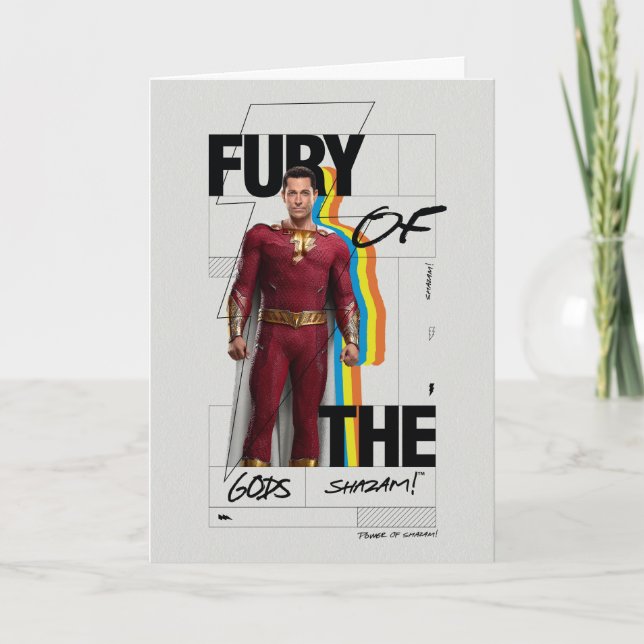 SHAZAM! Fury of the Gods | Retro Album Stil Art Kort (Framsida)