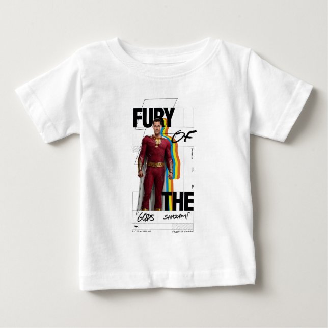 SHAZAM! Fury of the Gods | Retro Album Stil Art T Shirt (Framsida)
