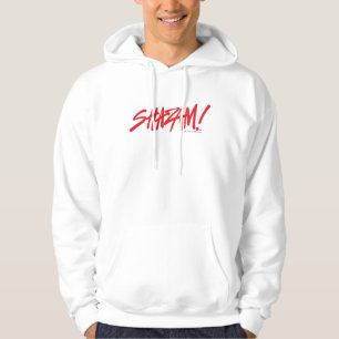 SHAZAM! Fury of the Gods   Röd markör, Logotyp Hoodie