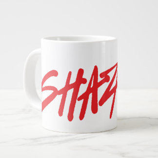 SHAZAM! Fury of the Gods | Röd markör, Logotyp Jumbo Mugg