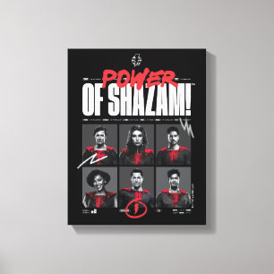 SHAZAM! Fury of the Gods SHAZAM-gruppens makt Canvastryck