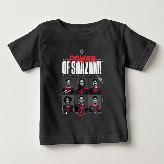 SHAZAM! Fury of the Gods | SHAZAM-gruppens makt T Shirt (Framsida)