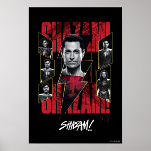 SHAZAM! Fury of the Gods SHAZAMily Group Poster