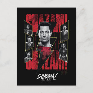 SHAZAM! Fury of the Gods   SHAZAMily Group Vykort